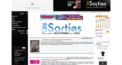 Desktop Screenshot of cote-sorties.com